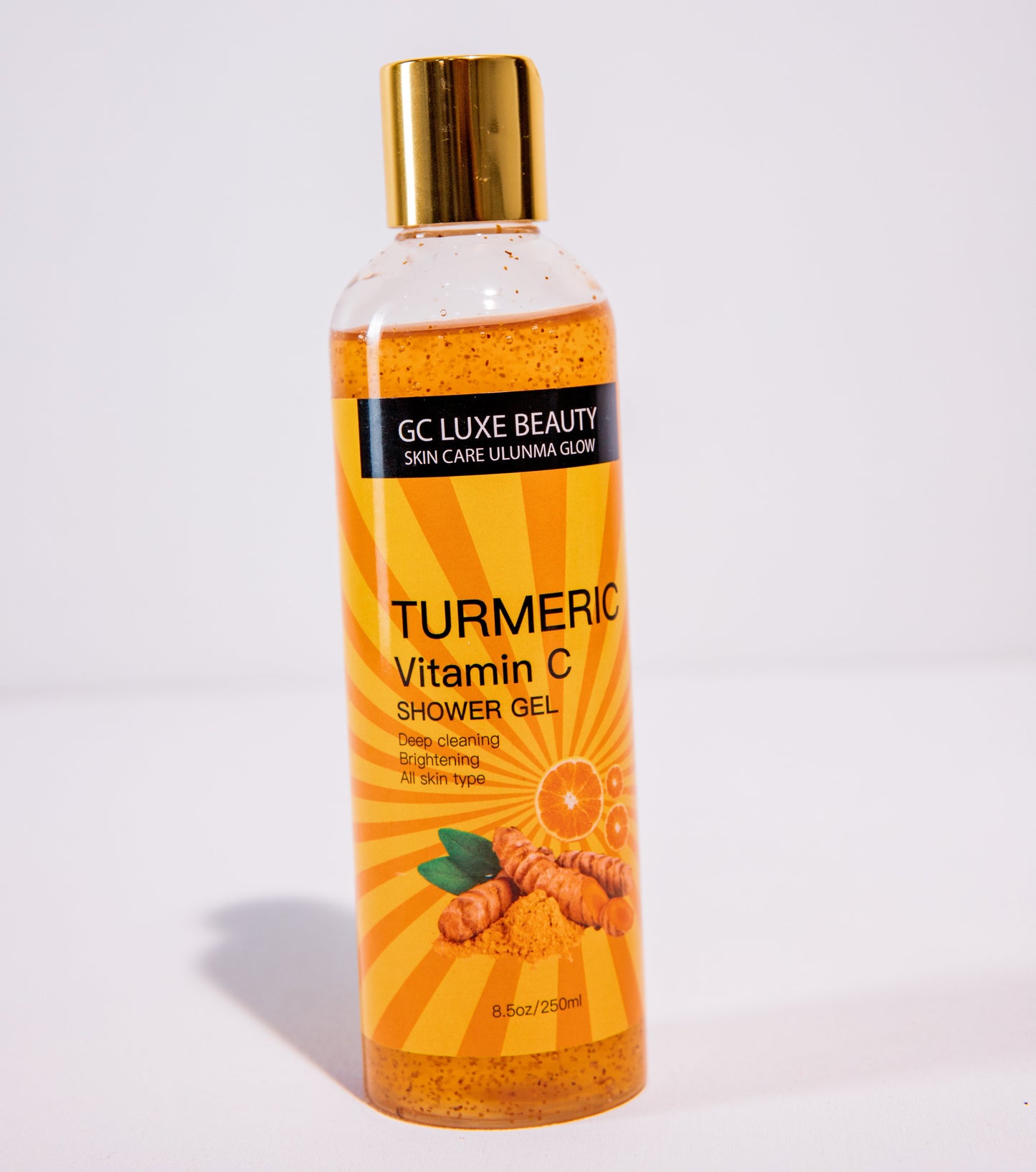 GC LUXE BEAUTY TURMERC VITAMIN C SHOWER GEL