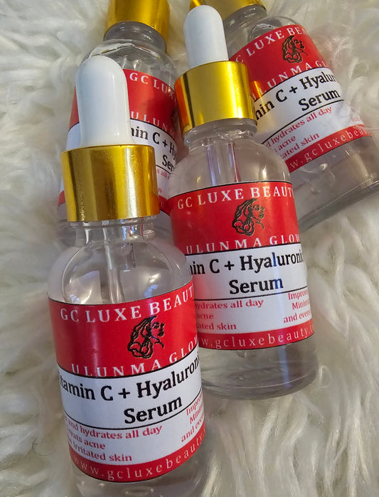 GC LUXE BEAUTY VITAMIN C+HYALURONIC ACID MAGIC SERUM.