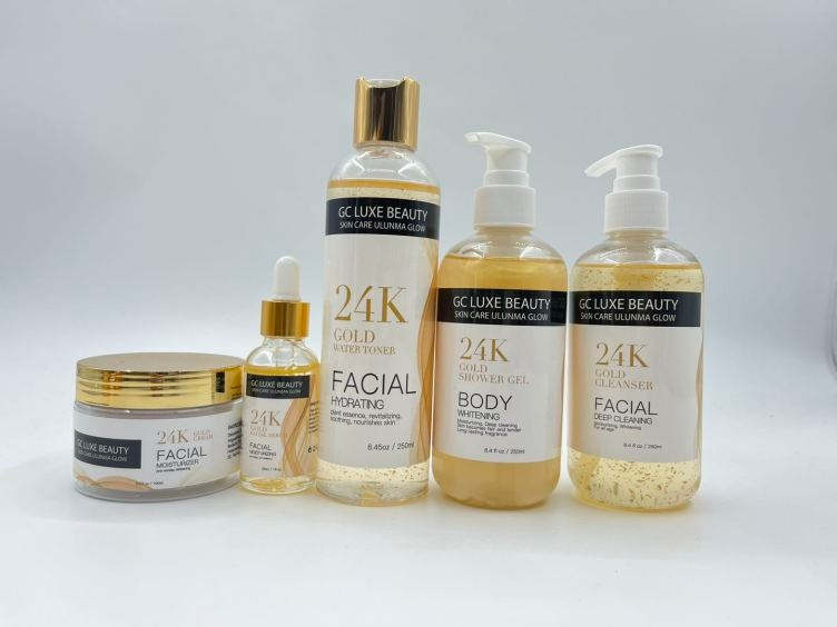 GC LUXE BEAUTY 24K GOLD SKIN CARE SET