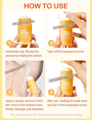 GC LUXE BEAUTY SLOWSUNDY VITAMIN C BRIGHTENING SKIN STICK