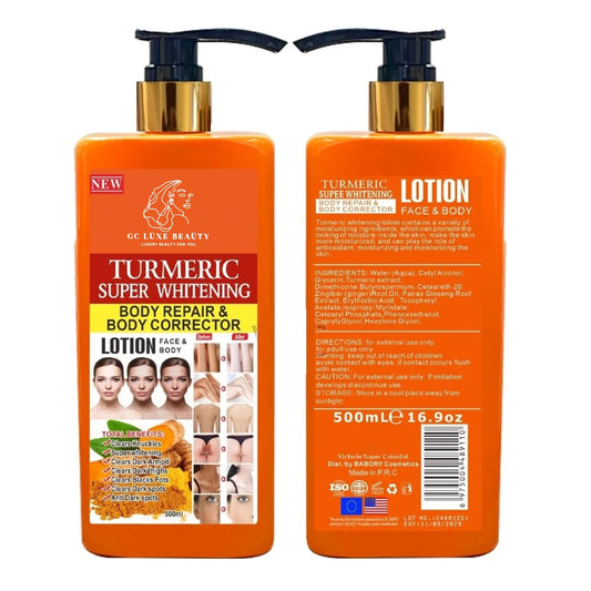 GC LUXE BEAUTY TURMERIC SUPER WHITENING BODY REPAIR & BODY CORRECTOR