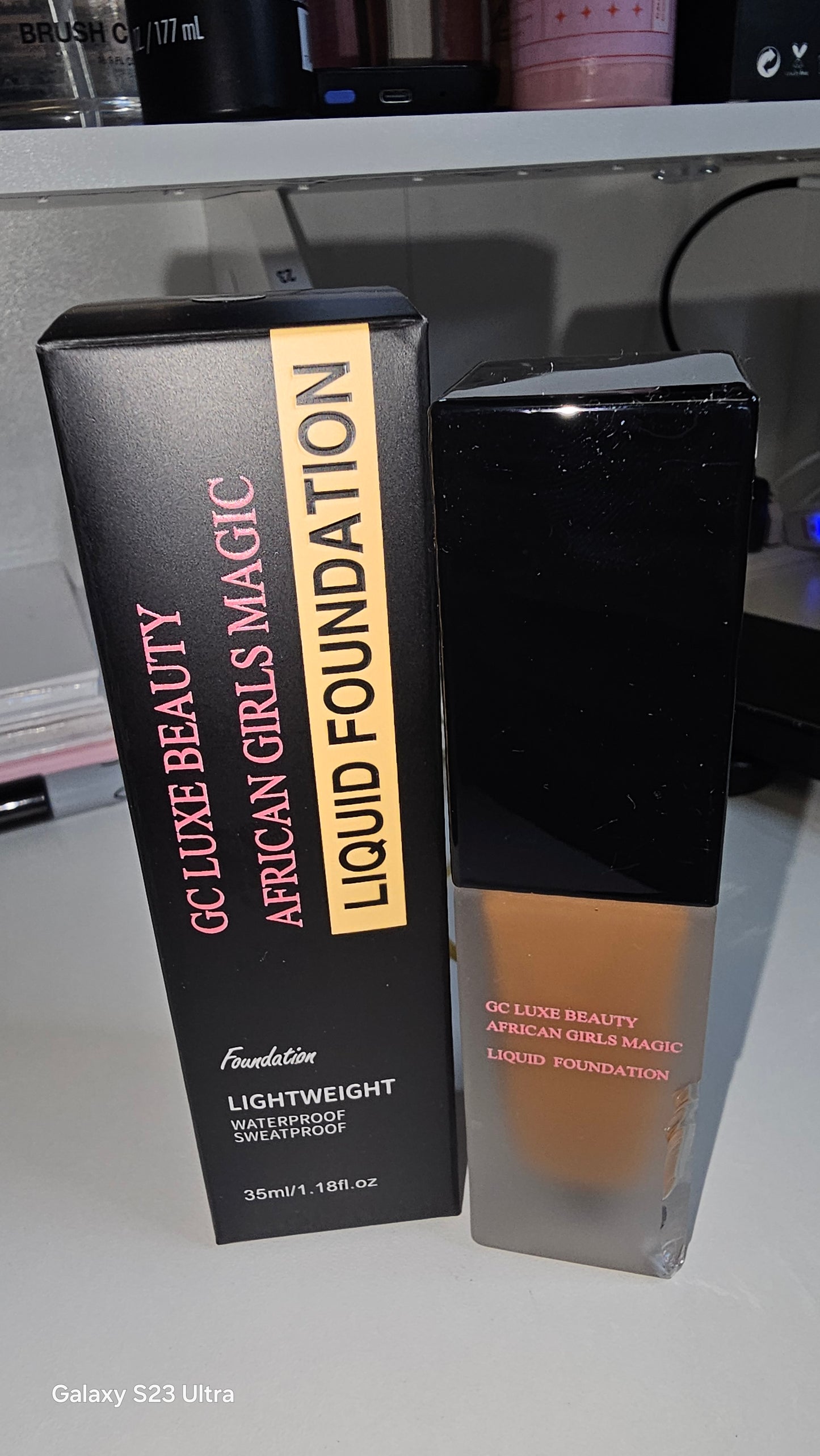GC Luxe Beauty African Girls Magic Liquid Foundation #1