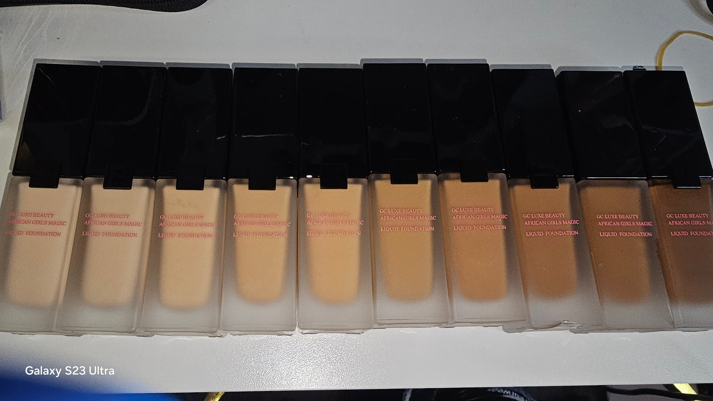 GC Luxe Beauty African Girls Magic Liquid Foundation #5