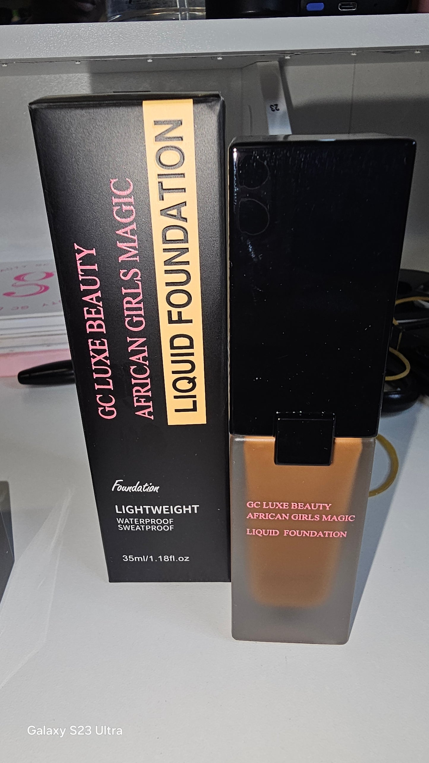 GC Luxe Beauty African Girls Magic Liquid Foundation #1